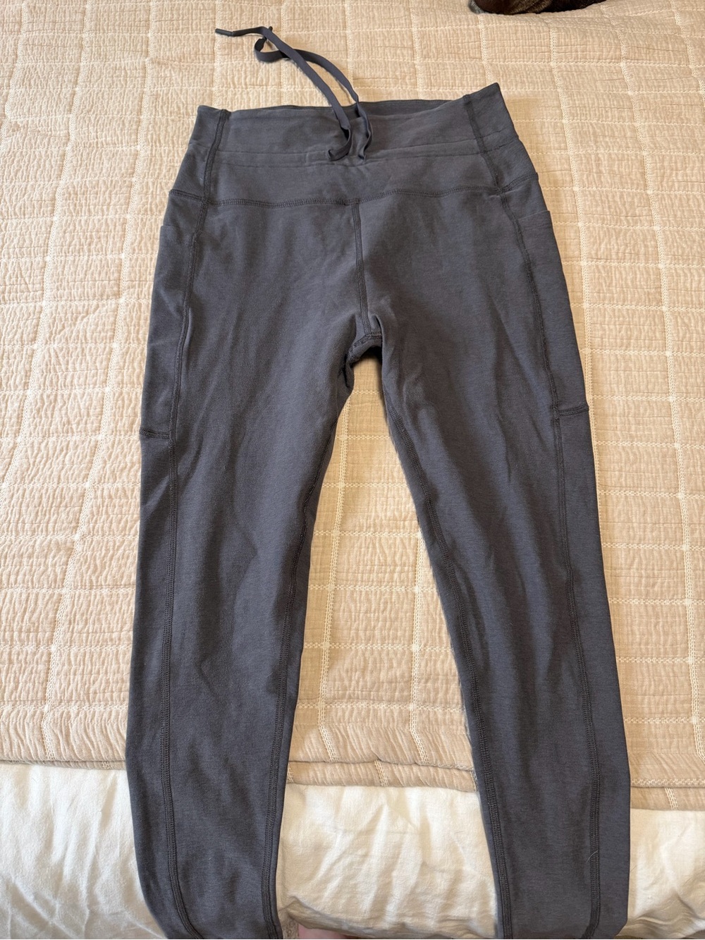 Beyond Yoga Dark Gray High-Waist Leggings